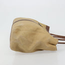 CHANEL Tragetasche Beschichtetes Canvas Beige Gold CC Original 183241-3