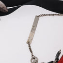 Christian Dior Hardcore Shoulder Bag Canvas Silver Red Auth 183247-8