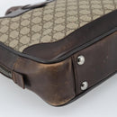 GUCCI GG Supreme Tote Bag PVC Beige 101666 Auth 183255-13