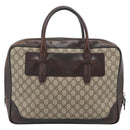 GUCCI GG Supreme Tote Bag PVC Beige 101666 Auth 183255-3