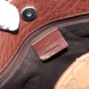 GUCCI GG Canvas Horsebit Shoulder Bag Beige 101975 Auth 183256A-16