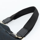 GUCCI GG Canvas Tote Bag Black Gold 145758 Auth 183257-8