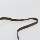 GUCCI GG Supreme Web Sherry Line Bag PVC Beige Gold 904 02 081 Auth 183259-8