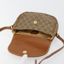 GUCCI GG Canvas Schultertasche Beige Gold 007 14 0074 Auth 183260-15