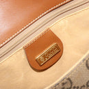 GUCCI GG Canvas Schultertasche Beige Gold 007 14 0074 Auth 183260-16