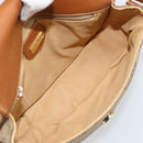 GUCCI GG Canvas Schultertasche Beige Gold 007 14 0074 Auth 183260-17