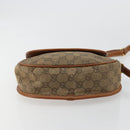 GUCCI GG Canvas Schultertasche Beige Gold 007 14 0074 Auth 183260-9