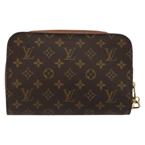 LOUIS VUITTON Monogram Orsay Clutch Bag M51790 LV Auth 183261
