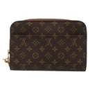 LOUIS VUITTON Monogram Orsay Clutch Bag M51790 LV Auth 183261-2