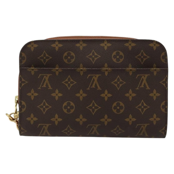 LOUIS VUITTON Monogram Orsay Clutch Bag M51790 LV Auth 183261