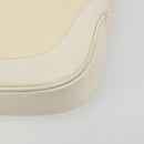 GUCCI Jackie Shoulder Bag Canvas Ivory Gold 001 3735 Auth 183266SAV-10