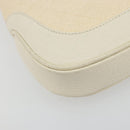 GUCCI Jackie Shoulder Bag Canvas Ivory Gold 001 3735 Auth 183266SAV-11