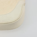 GUCCI Jackie Shoulder Bag Canvas Ivory Gold 001 3735 Auth 183266SAV-12