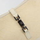 GUCCI Jackie Shoulder Bag Canvas Ivory Gold 001 3735 Auth 183266SAV-14