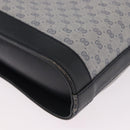 GUCCI Micro GG Supreme Shoulder Bag PVC Navy Gold 001 109 0579 Auth 183267-14