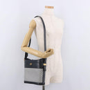 GUCCI Micro GG Supreme Shoulder Bag PVC Navy Gold 001 109 0579 Auth 183267-23