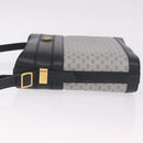 GUCCI Micro GG Supreme Shoulder Bag PVC Navy Gold 001 109 0579 Auth 183267-4