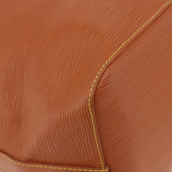 LOUIS VUITTON Epi Petit Noe Schoudertas Zipangu Gold M44108 LV Auth 183270SAV