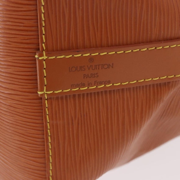 LOUIS VUITTON Epi Petit Noe Schoudertas Zipangu Gold M44108 LV Auth 183270SAV