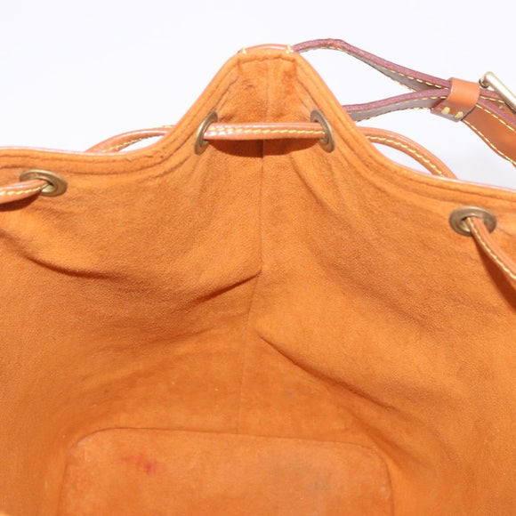 LOUIS VUITTON Epi Petit Noe Schoudertas Zipangu Gold M44108 LV Auth 183270SAV