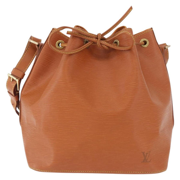 LOUIS VUITTON Epi Petit Noe Schoudertas Zipangu Gold M44108 LV Auth 183270SAV