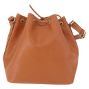 LOUIS VUITTON Epi Petit Noe Schoudertas Zipangu Gold M44108 LV Auth 183270SAV-2