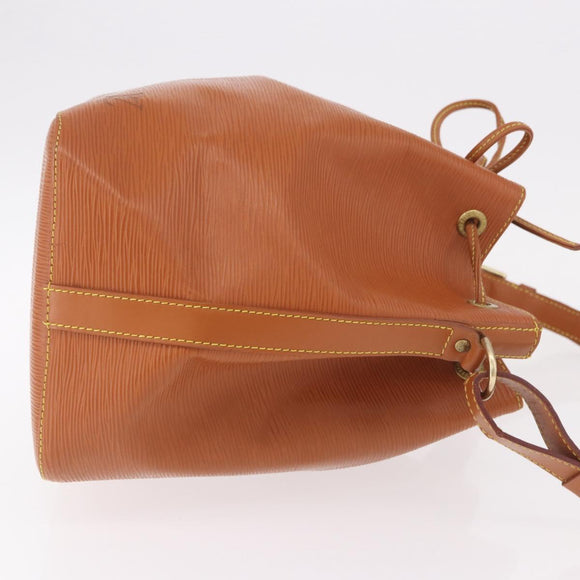 LOUIS VUITTON Epi Petit Noe Schoudertas Zipangu Gold M44108 LV Auth 183270SAV