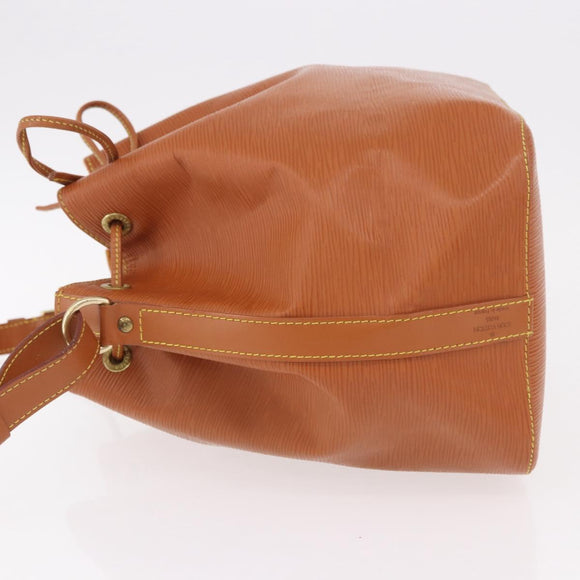 LOUIS VUITTON Epi Petit Noe Schoudertas Zipangu Gold M44108 LV Auth 183270SAV