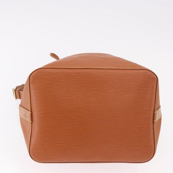 LOUIS VUITTON Epi Petit Noe Schoudertas Zipangu Gold M44108 LV Auth 183270SAV