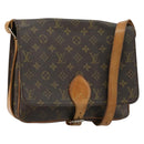 LOUIS VUITTON Monogram Cartouchiere GM Shoulder Bag M51252 LV Auth 183272-1