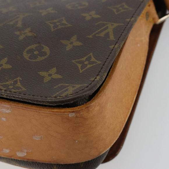 LOUIS VUITTON Monogram Cartouchiere GM Shoulder Bag M51252 LV Auth 183272