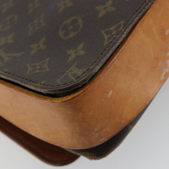 LOUIS VUITTON Monogram Cartouchiere GM Shoulder Bag M51252 LV Auth 183272