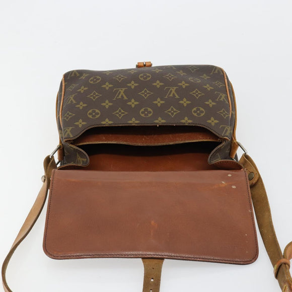 LOUIS VUITTON Monogram Cartouchiere GM Shoulder Bag M51252 LV Auth 183272