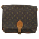 LOUIS VUITTON Monogram Cartouchiere GM Shoulder Bag M51252 LV Auth 183272-13