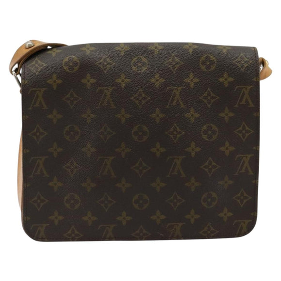 LOUIS VUITTON Monogram Cartouchiere GM Shoulder Bag M51252 LV Auth 183272