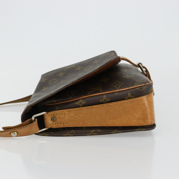 LOUIS VUITTON Monogram Cartouchiere GM Shoulder Bag M51252 LV Auth 183272