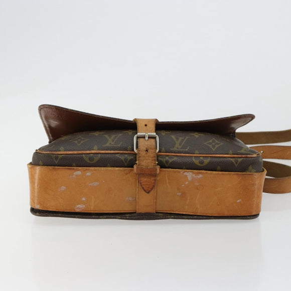 LOUIS VUITTON Monogram Cartouchiere GM Shoulder Bag M51252 LV Auth 183272