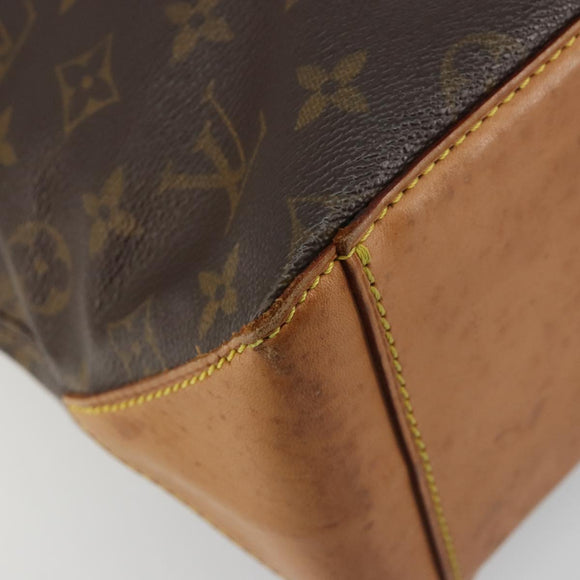 LOUIS VUITTON Monogram Cabas Piano Tote Bag M51148 LV Auth 183276