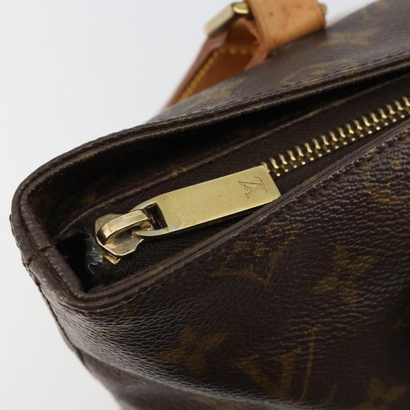 LOUIS VUITTON Monogram Cabas Piano Tote Bag M51148 LV Auth 183276