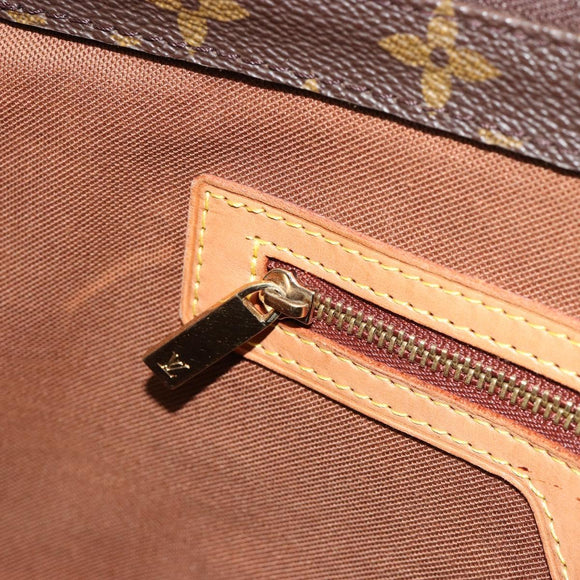 LOUIS VUITTON Monogram Cabas Piano Tote Bag M51148 LV Auth 183276