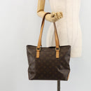LOUIS VUITTON Monogram Cabas Piano Tote Bag M51148 LV Auth 183276-22
