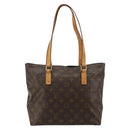 LOUIS VUITTON Monogram Cabas Piano Tote Bag M51148 LV Auth 183276-2