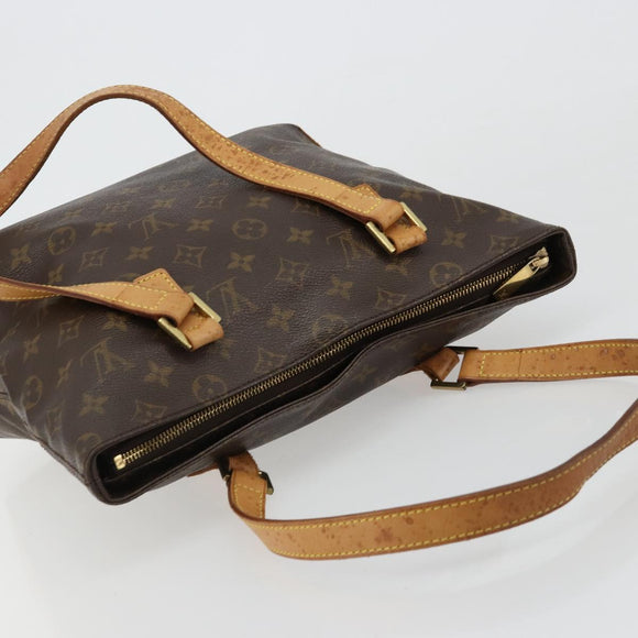 LOUIS VUITTON Monogram Cabas Piano Tote Bag M51148 LV Auth 183276
