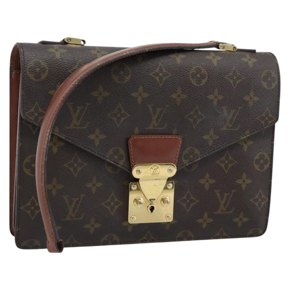 LOUIS VUITTON Monogram Concorde Hand Bag M51190 LV Auth 183277