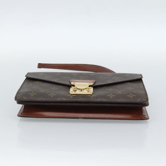 LOUIS VUITTON Monogram Concorde Hand Bag M51190 LV Auth 183277