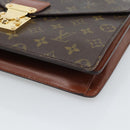 LOUIS VUITTON Monogram Concorde Hand Bag M51190 LV Auth 183277-15