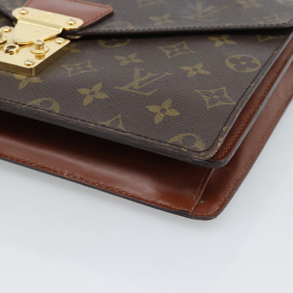 LOUIS VUITTON Monogram Concorde Hand Bag M51190 LV Auth 183277