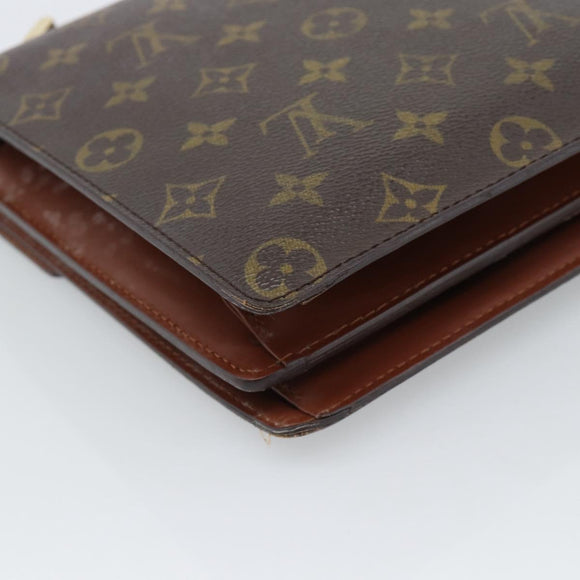LOUIS VUITTON Monogram Concorde Hand Bag M51190 LV Auth 183277