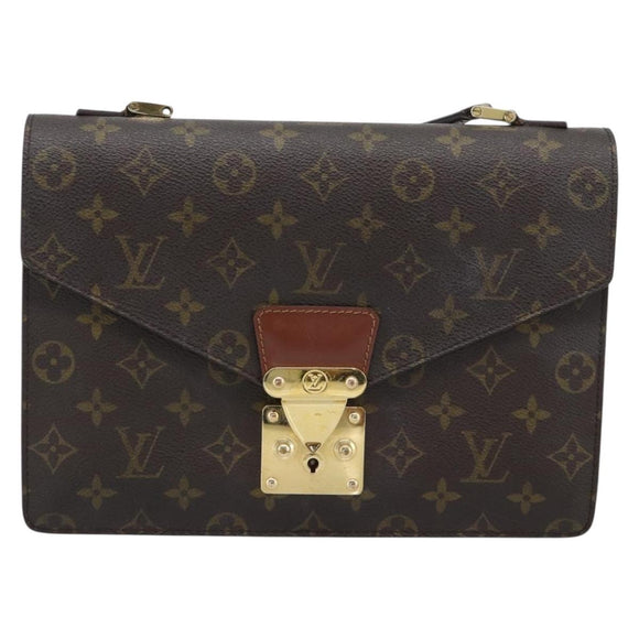 LOUIS VUITTON Monogram Concorde Hand Bag M51190 LV Auth 183277