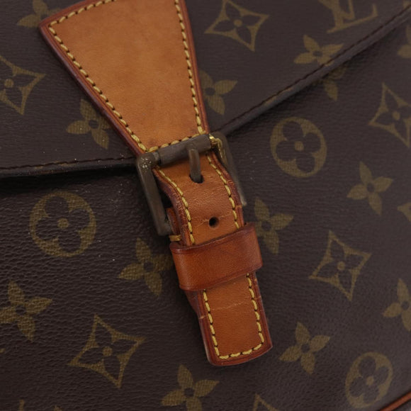 LOUIS VUITTON Monogram Jeune Fille GM Shoulder Bag M51225 LV Auth 183278